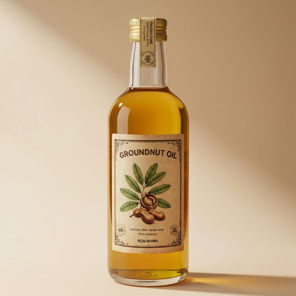 Cold Pressed Groundnut Oil 1L